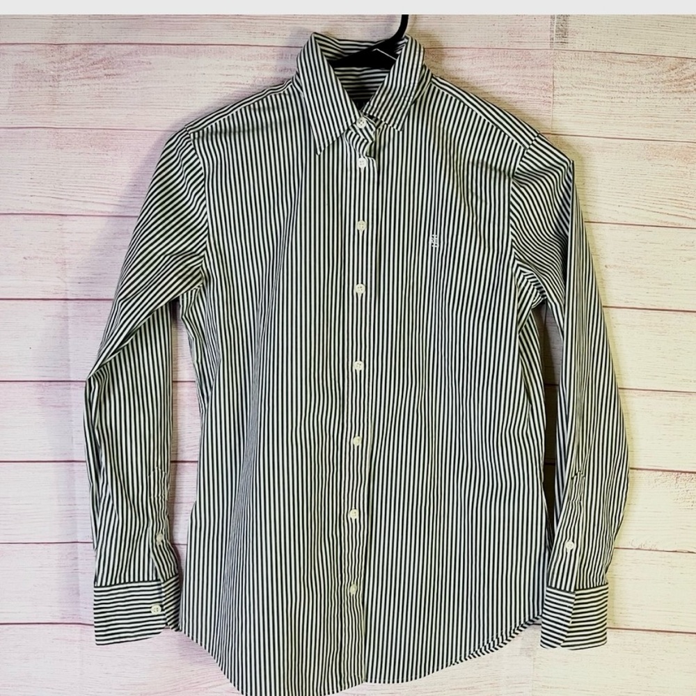 Women’s PXS Ralph Lauren black and white stripe.